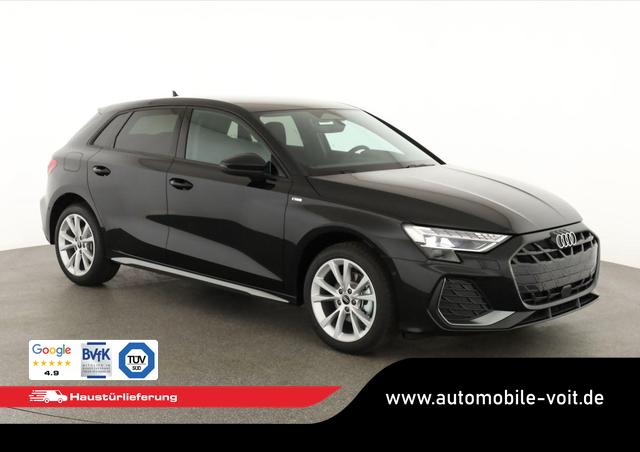 Audi A3 Sportback - TFSI 110 kW S line 35 S-tronic S-LINE, AHK, Matrix, Navi, el. Klappe, Kamera, Winter, 3 J.-Garantie