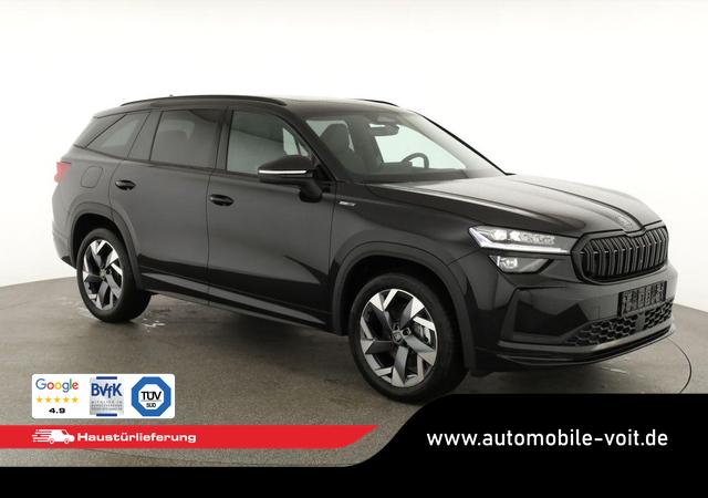Skoda Kodiaq - 2.0 TDI 142 kW 4x4 Sportline DSG Sportline, Pano, AHK, Navi, Matrix, el. Klappe, Side, Winter, 19-Zoll