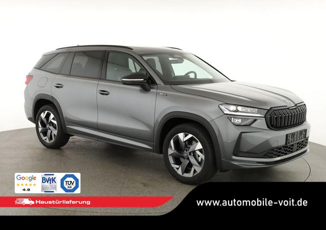 Skoda Kodiaq - 2.0 TDI 142 kW 4x4 Sportline DSG Sportline, Pano, AHK, Navi, Matrix, el. Klappe, Side, Winter, 19-Zoll
