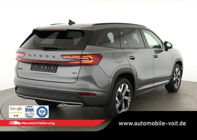 Skoda Kodiaq 2.0 TDI 142 kW 4x4 Sportline DSG Sportline, Pano, AHK, Navi, Matrix, el. Klappe, Side, Winter, 19-Zoll 