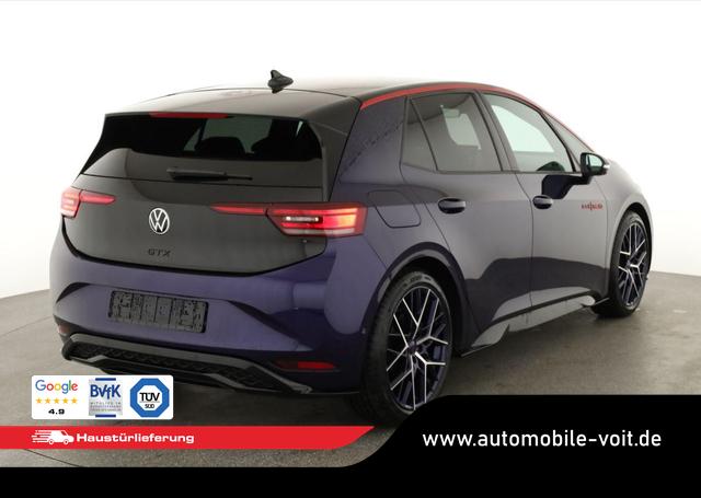 Volkswagen ID.3 GTX Performance 240 kW Fire+Ice kW, HuD, IQ.Drive, IQ.Light, H&K, W&Atilde;&curren;rmepumpe, 20-Zoll, 3 J.-Garantie 