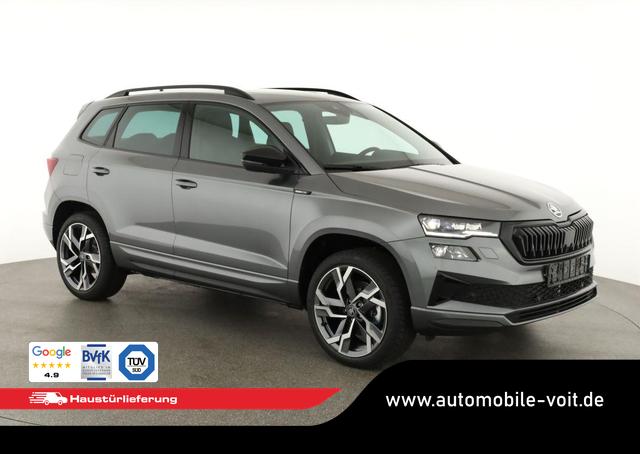 Skoda Karoq - Sportline 4x4 2.0 TSI DSG Sportline, Pano, AHK, Navi, Matrix, Side, Winter, 5 J.-Garantie