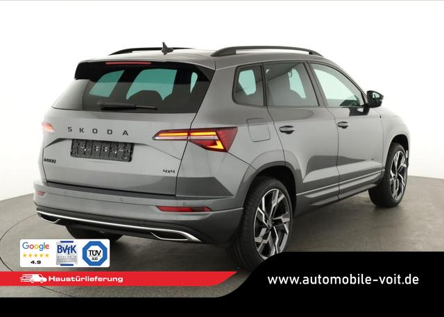 Skoda Karoq Sportline 4x4 2.0 TSI DSG Sportline, Pano, AHK, Navi, Matrix, Side, Winter, 5 J.-Garantie 