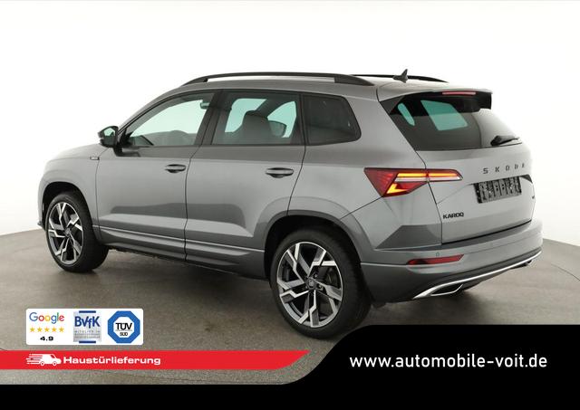 Skoda Karoq Sportline 4x4 2.0 TSI DSG Sportline, Pano, AHK, Navi, Matrix, Side, Winter, 5 J.-Garantie 