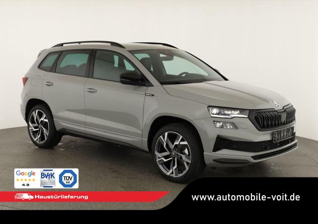 Skoda Karoq - Sportline 4x4 2.0 TSI DSG Sportline, Pano, AHK, Navi, Matrix, Side, Winter, 5 J.-Garantie