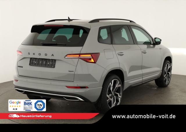 Skoda Karoq Sportline 4x4 2.0 TSI DSG Sportline, Pano, AHK, Navi, Matrix, Side, Winter, 5 J.-Garantie 