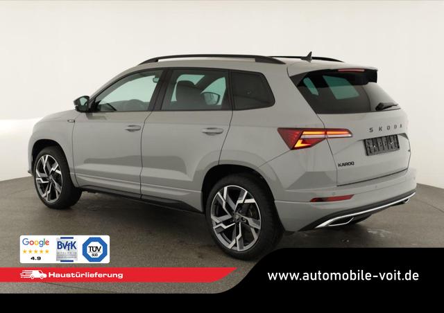 Skoda Karoq Sportline 4x4 2.0 TSI DSG Sportline, Pano, AHK, Navi, Matrix, Side, Winter, 5 J.-Garantie 