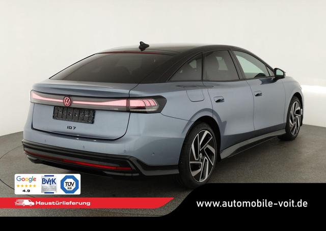 Volkswagen ID.7 Limousine Pro 210 kW Black, AHK, HuD, IQ.Light, IQ.Drive, AreaView, Side, Winter, 20-Zoll 