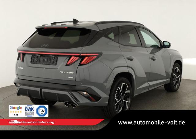 Hyundai TUCSON 1.6 T-GDI DCT 4WD N-LINE, el. Klappe, Teilleder, Navi, Kamera, ACC 