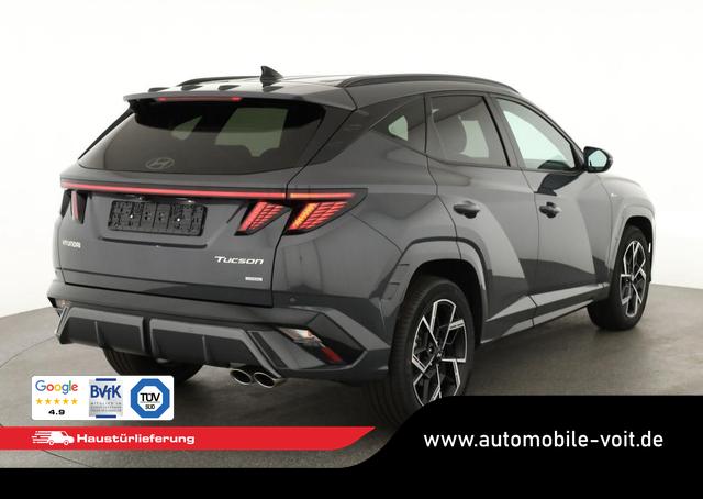 Hyundai TUCSON 1.6 T-GDI DCT 4WD N-LINE, el. Klappe, Teilleder, Navi, Kamera, ACC 