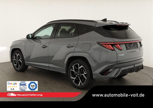 Hyundai TUCSON 1.6 T-GDI DCT 4WD N-LINE, AHK, el. Klappe, Teilleder, Navi, Kamera, ACC 