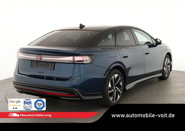 Volkswagen ID.7 Limousine Pro 210 kW Black, AHK, HuD, IQ.Light, IQ.Drive, AreaView, Side, Winter, 19-Zoll 