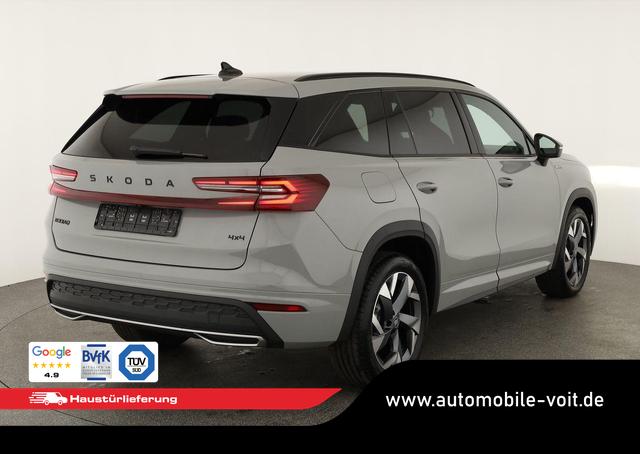Skoda Kodiaq 2.0 TDI 142 kW 4x4 Sportline DSG Sportline, AHK, Navi, Matrix, el. Klappe, Side, Winter, 19-Zoll, 4-J Garantie 