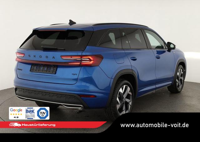 Skoda Kodiaq 2.0 TDI 142 kW 4x4 Sportline DSG Sportline, AHK, Navi, Matrix, el. Klappe, Side, Winter, 19-Zoll, 4-J Garantie 