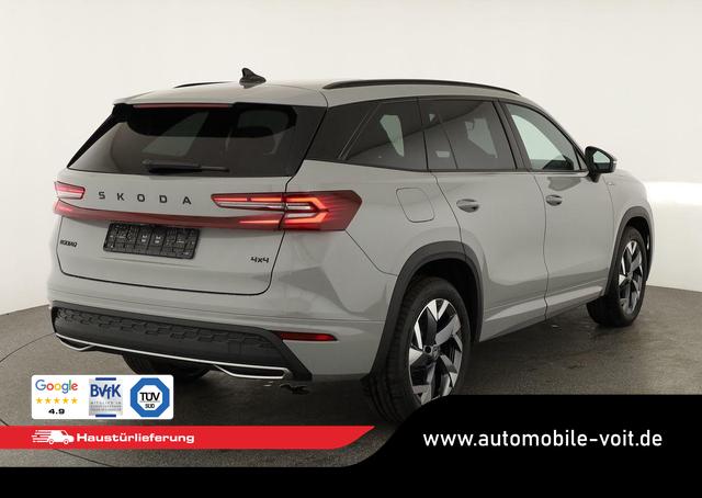 Skoda Kodiaq 2.0 TDI 142 kW 4x4 Sportline DSG Sportline, Pano, AHK, Navi, Matrix, el. Klappe, Side, Winter, 19-Zoll, 4 J.-Garantie 