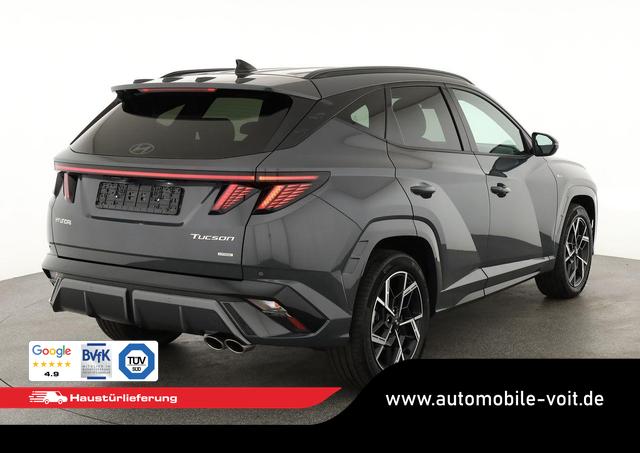 Hyundai TUCSON 1.6 T-GDI DCT 4WD N-LINE, AHK, el. Klappe, Teilleder, Navi, Kamera, ACC 