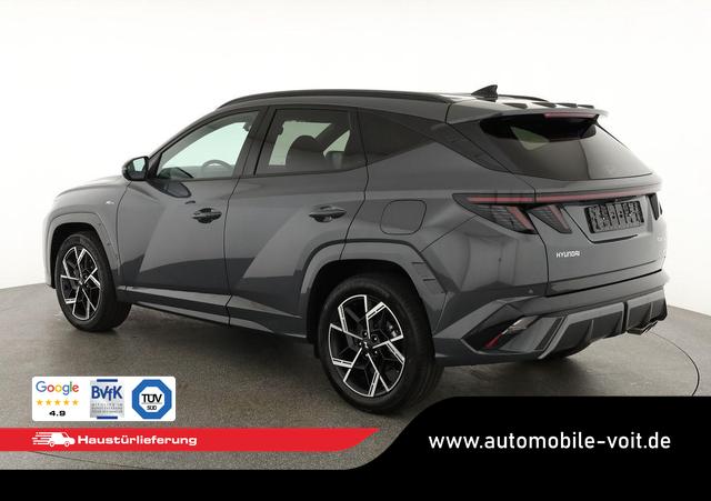 Hyundai TUCSON 1.6 T-GDI DCT 4WD N-LINE, AHK, el. Klappe, Teilleder, Navi, Kamera, ACC 