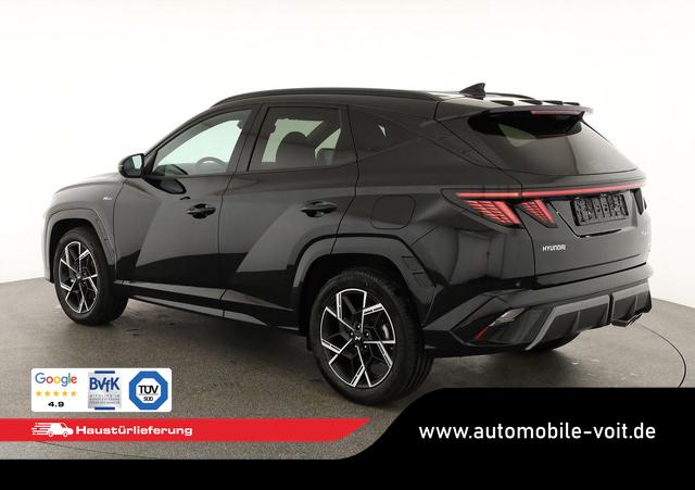 Hyundai TUCSON 1.6 T-GDI DCT 4WD N-LINE, el. Klappe, Teilleder, Navi, Kamera, ACC 
