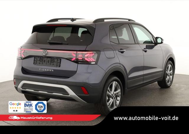 Volkswagen T-Cross 1.0 TSI 85 kW Life DSG Life, AHK, IQ.Light, Kamera, ACC, Side, Winter, 17-Zoll 