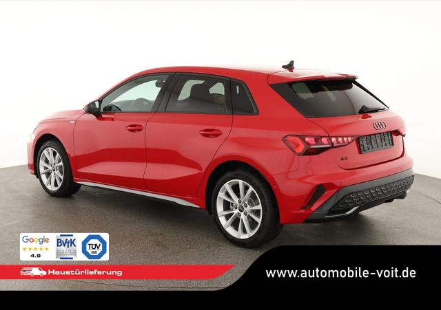 Audi A3 Sportback TFSI 110 kW S line 35 S-tronic S-LINE, AHK, Matrix, Navi, el. Klappe, Kamera, Winter, 3 J.-Garantie 