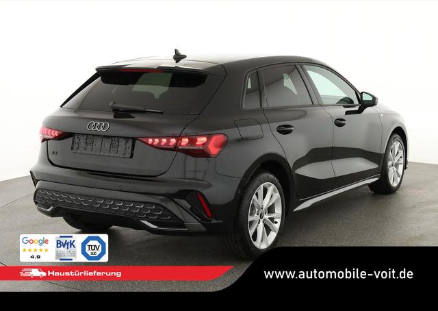 Audi A3 Sportback TFSI 110 kW S line 35 S-tronic S-LINE, AHK, Matrix, Navi, el. Klappe, Kamera, Winter, 3 J.-Garantie 