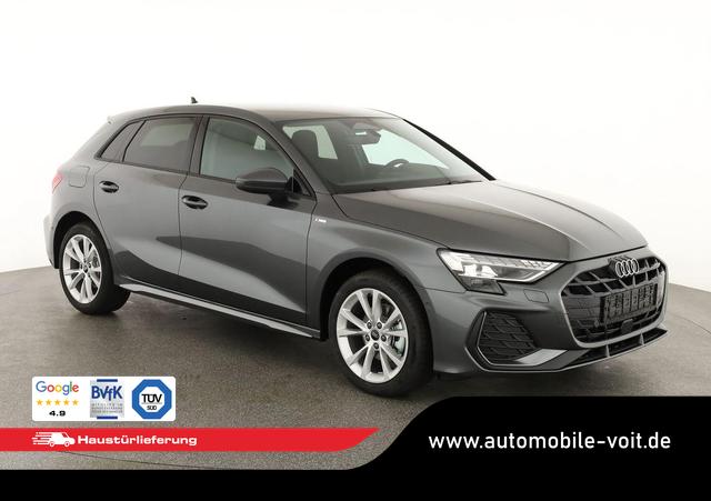 Audi A3 Sportback - TFSI 110 kW S line 35 S-tronic S-LINE, AHK, Matrix, Navi, el. Klappe, Kamera, Winter, 3 J.-Garantie