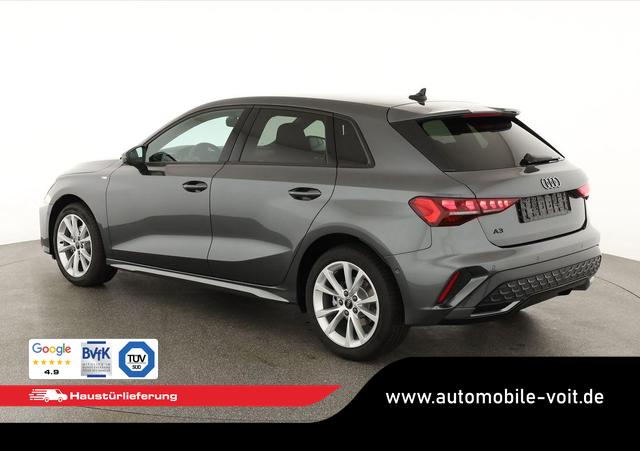 Audi A3 Sportback TFSI 110 kW S line 35 S-tronic S-LINE, AHK, Matrix, Navi, el. Klappe, Kamera, Winter, 3 J.-Garantie 