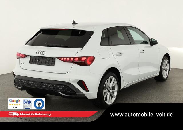 Audi A3 Sportback TFSI 110 kW S line 35 S-tronic S-LINE, AHK, Matrix, Navi, el. Klappe, Kamera, Winter, 3 J.-Garantie 