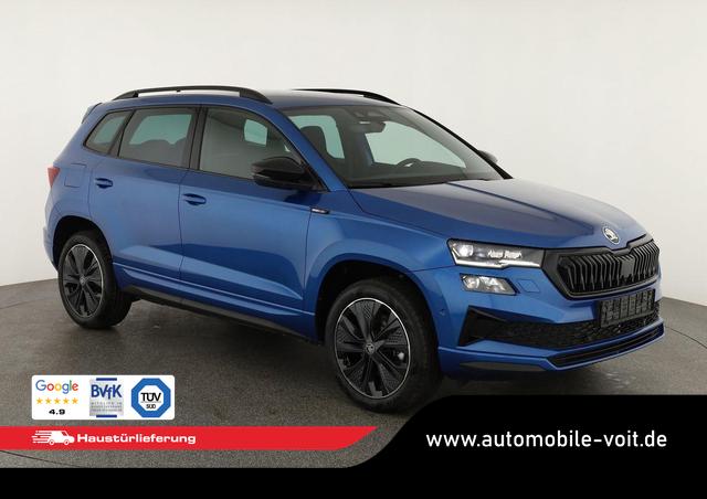 Skoda Karoq - Sportline 1.5 TSI DSG Sportline, Navi, CANTON, Matrix, AreaView, Side, Kamera, el. Klappe, FS-beheizbar, 5 J.-Garantie