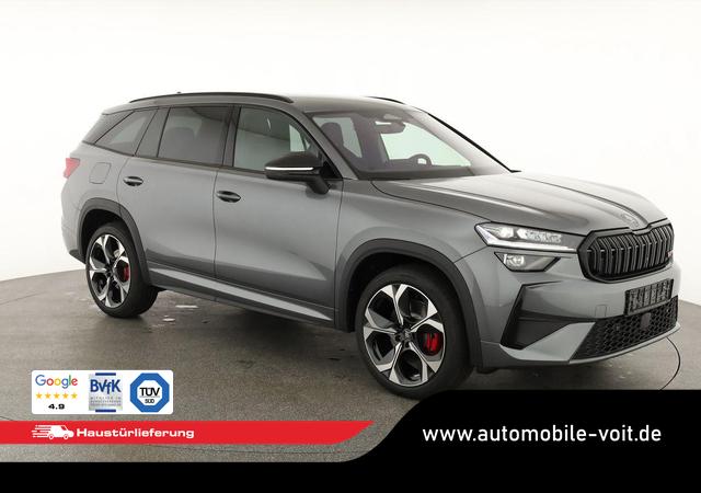 Skoda Kodiaq - 2.0 TSI 195 kW 4x4 RS DSG RS, AHK, Navi, Matrix, Canton, Side, FS-beheizbar, el. Klappe, Kamera, 20-Zoll, 5 J.-Garantie