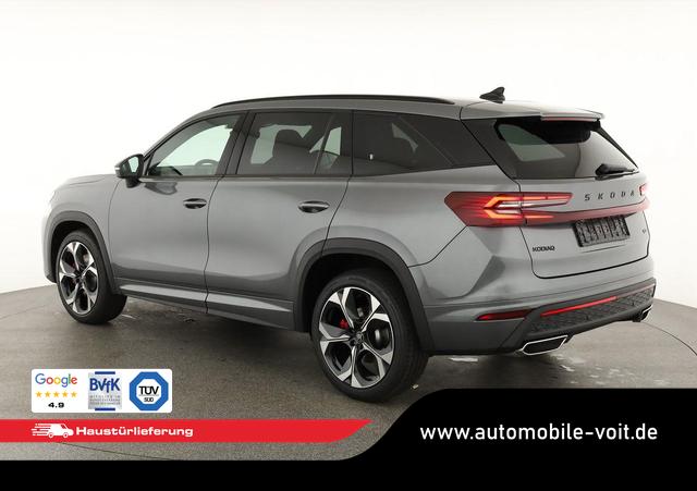 Skoda Kodiaq 2.0 TSI 195 kW 4x4 RS DSG RS, AHK, Navi, Matrix, Canton, Side, FS-beheizbar, el. Klappe, Kamera, 20-Zoll, 5 J.-Garantie 