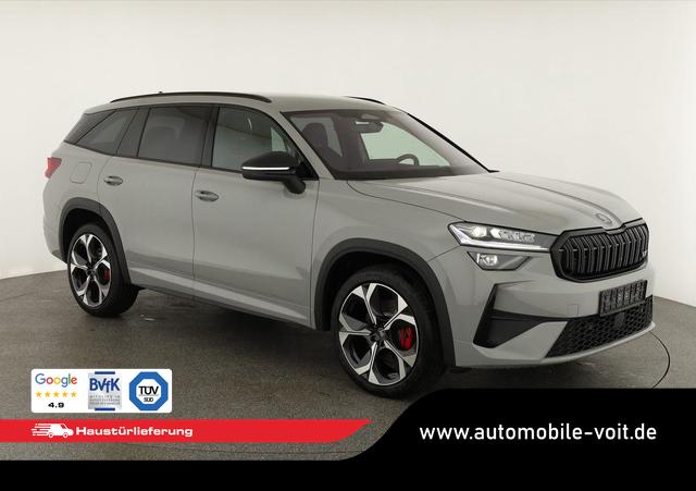 Skoda Kodiaq - 2.0 TSI 195 kW 4x4 RS DSG RS, AHK, Navi, Matrix, Canton, Side, FS-beheizbar, el. Klappe, Kamera, 20-Zoll, 5 J.-Garantie