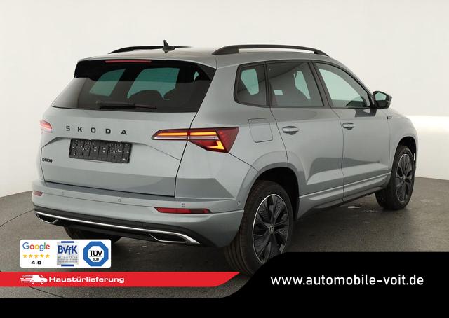 Skoda Karoq Sportline 1.5 TSI DSG Sportline, AHK, Navi, CANTON, Matrix, AreaView, Side, Kamera, el. Klappe, FS-beheizbar, 5 J.-Garantie 