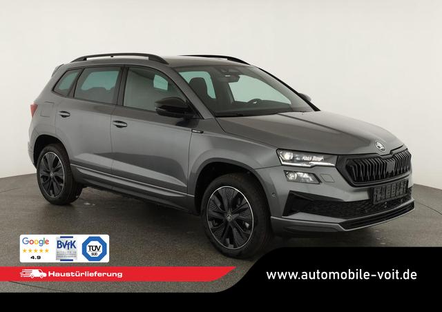Skoda Karoq - Sportline 1.5 TSI DSG Sportline, Pano, AHK, Navi, CANTON, Matrix, AreaView, Side, el. Klappe, FS-beheizbar, 5 J.-Garantie