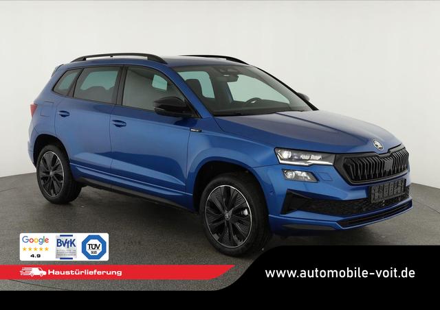 Skoda Karoq - Sportline 1.5 TSI DSG Sportline, Pano, AHK, Navi, CANTON, Matrix, AreaView, Side, el. Klappe, FS-beheizbar, 5 J.-Garantie
