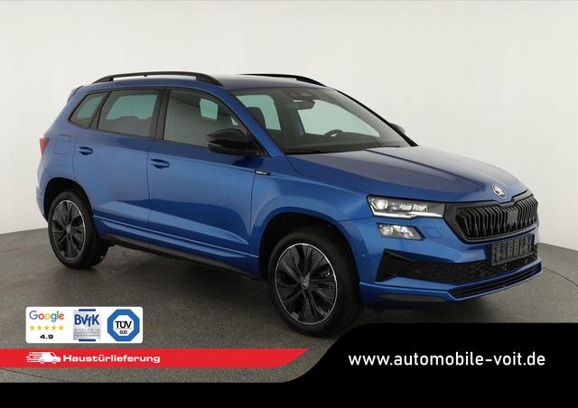 Skoda Karoq - Sportline 1.5 TSI DSG Sportline, AHK, Navi, CANTON, Matrix, AreaView, Side, Kamera, el. Klappe, FS-beheizbar, 5 J.-Garantie