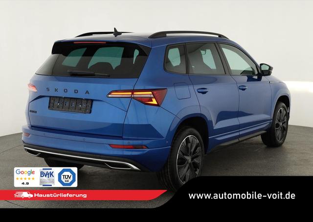 Skoda Karoq Sportline 1.5 TSI DSG Sportline, AHK, Navi, CANTON, Matrix, AreaView, Side, Kamera, el. Klappe, FS-beheizbar, 5 J.-Garantie 
