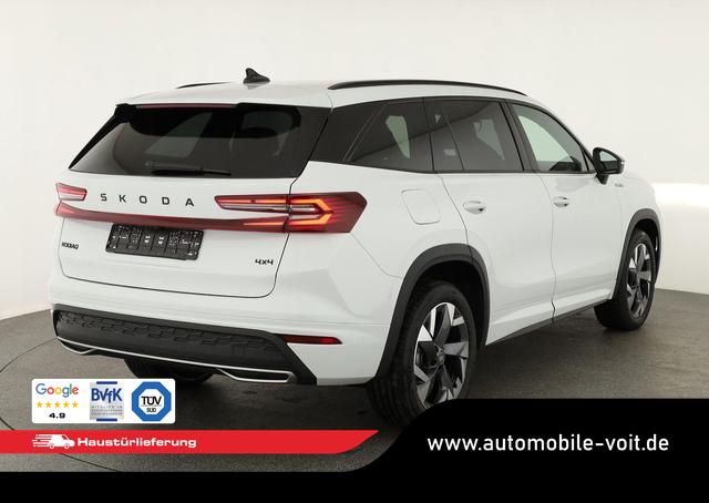 Skoda Kodiaq 2.0 TDI 142 kW 4x4 Sportline DSG Sportline, AHK, Navi, Matrix, Canton, Side, FS-beheizbar, el-Klappe, Kamera, 19-Zoll, 5 J.-Garantie 