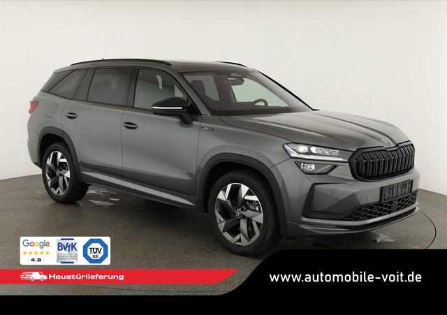 Skoda Kodiaq - 2.0 TSI 150 kW 4x4 Sportline DSG Sportline, Pano, AHK, Navi, Matrix, Canton, Side, FS-beheizbar, el. Klappe, Kamera, 19-Zoll, 5 J.-Garantie