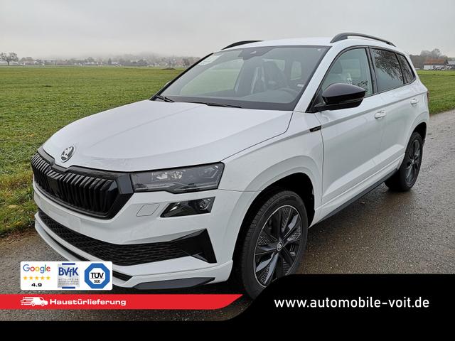 Skoda Karoq - Sportline 1.5TSI DSG AHK Matrix ACC Navi Sound Totwinkel