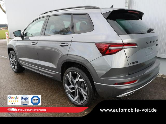 Skoda Karoq Sportline 2.0TDI DSG 4x4 AHK Matrix Pano Sound Leder 19 Zoll 