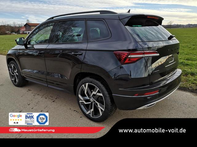 Skoda Karoq Sportline 2.0TDI DSG 4x4 AHK Matrix Leder 19 Zoll 