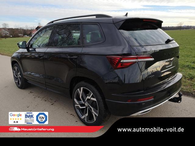 Skoda Karoq Sportline 2.0TDI DSG 4x4 AHK Matrix Leder 19 Zoll 