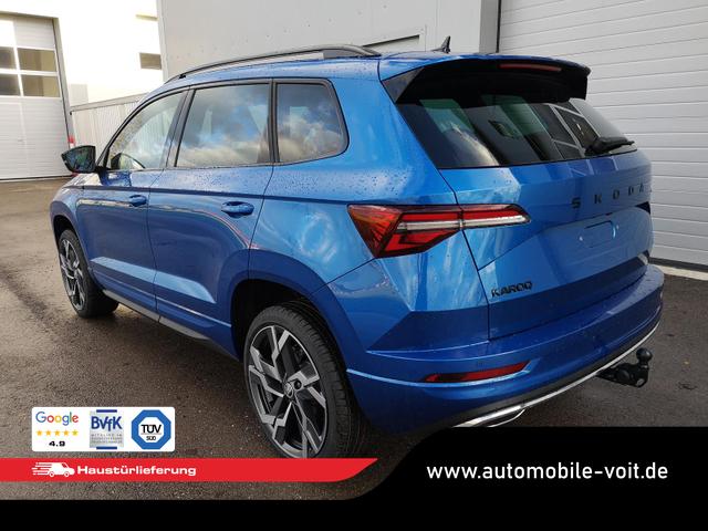 Skoda Karoq Sportline 2.0TDI DSG 4x4 AHK Matrix Pano Sound Leder 19 Zoll 