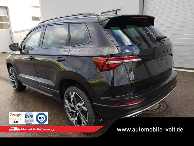 Skoda Karoq Sportline 2.0TDI DSG 4x4 AHK Matrix Leder 19 Zoll 