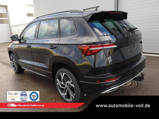Skoda Karoq Sportline 2.0TDI DSG 4x4 AHK Matrix Leder 19 Zoll 