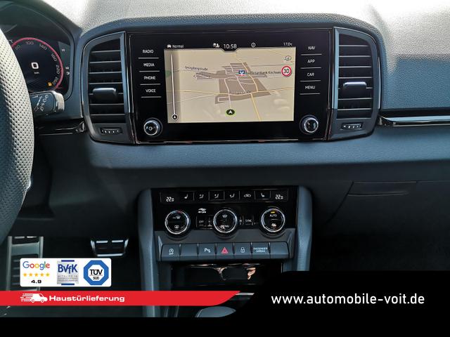 Skoda Karoq Sportline 2.0TDI DSG 4x4 AHK Matrix Pano Sound Leder 19 Zoll 