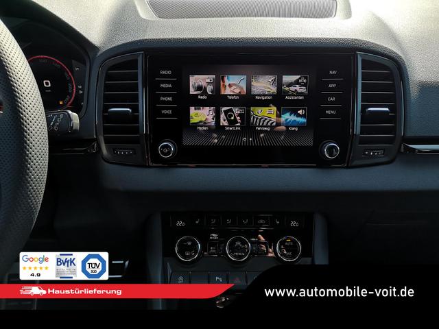 Skoda Karoq Sportline 2.0TDI DSG 4x4 AHK Matrix Pano Sound Leder 19 Zoll 