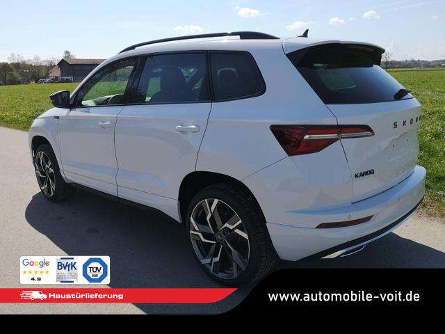 Skoda Karoq Sportline 2.0TDI DSG 4x4 AHK Matrix Pano Sound Leder 19 Zoll 