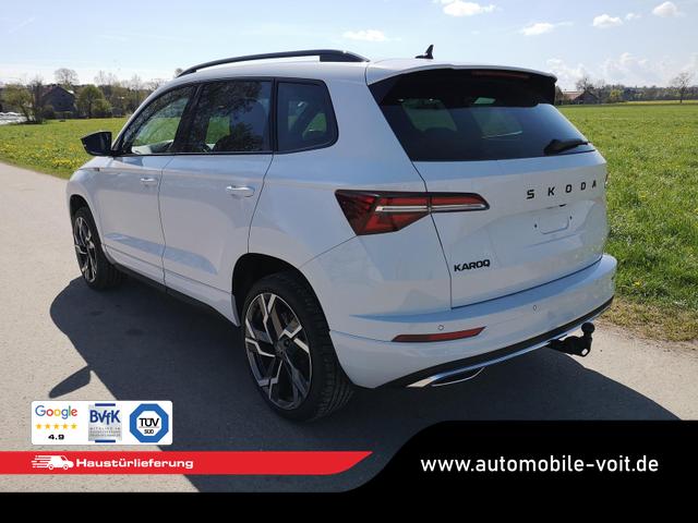Skoda Karoq Sportline 2.0TDI DSG 4x4 AHK Matrix Pano Sound Leder 19 Zoll 